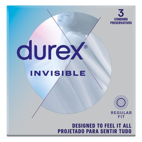 Durex 3s, Feel It All, Maximised Sensation Condoms, Invisible