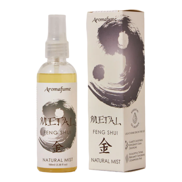 Aromafume Metal Element Feng Shui Precision Incense Smudge Spray 100ml