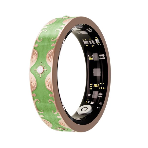 ARKIMD 2026 Diamond Fashion Women Men Waterproof Enamel Smart Ring