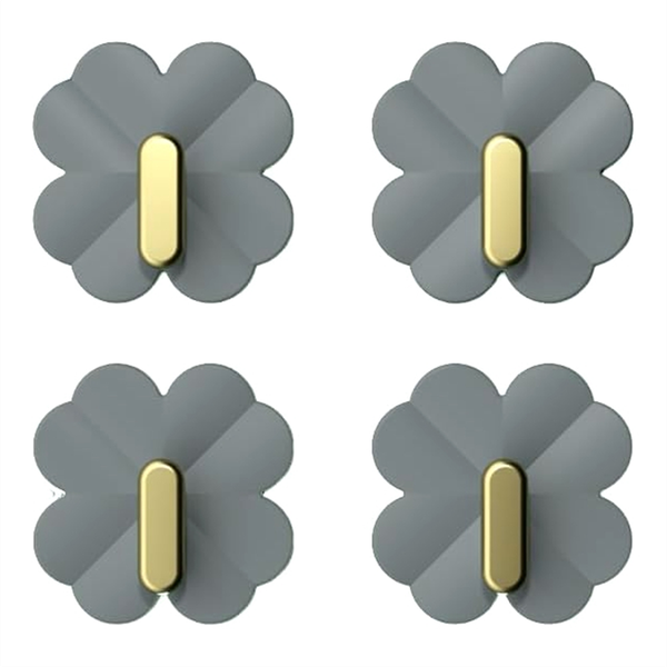 Self Adhesive Hooks for Wall Sticky Cute Wall Hook for Towel-White
