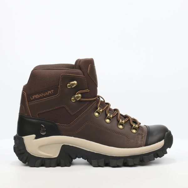 Urbanart Men's Choc Round Toe Tpr Sole Boots image