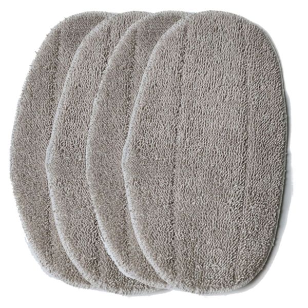 4 Pcs Clean Tenso Steam Mop Cloth Cover Replacement Compatible With Leifheit