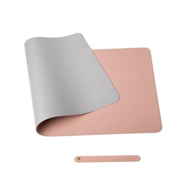Desk Pad Protector, Eco-Leather, Waterproof, 80x40cm, Double-Sided