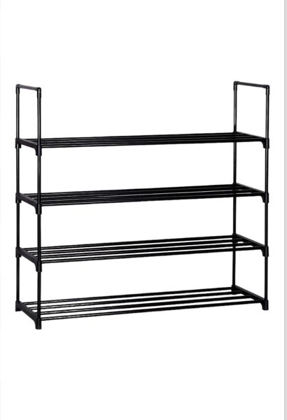 Black Shoe Rack: Organize with Style
