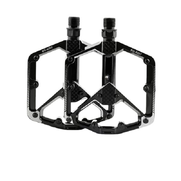 2 Piece Bearing Ultralight Bike Pedals with Reflector