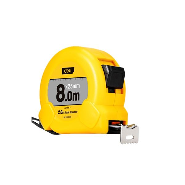 Deli Steel Tape Measure 8mx25mm