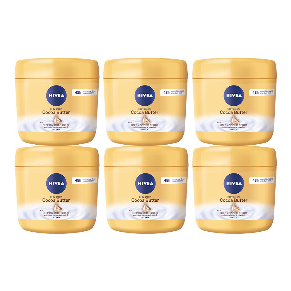 NIVEA Cocoa Butter Body Cream 6 X 400ml Shop Today Get It Tomorrow 