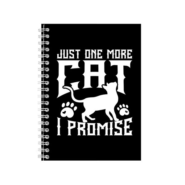 Cat Notebook Pet Gift Idea Writing Book Notepad Pad 35