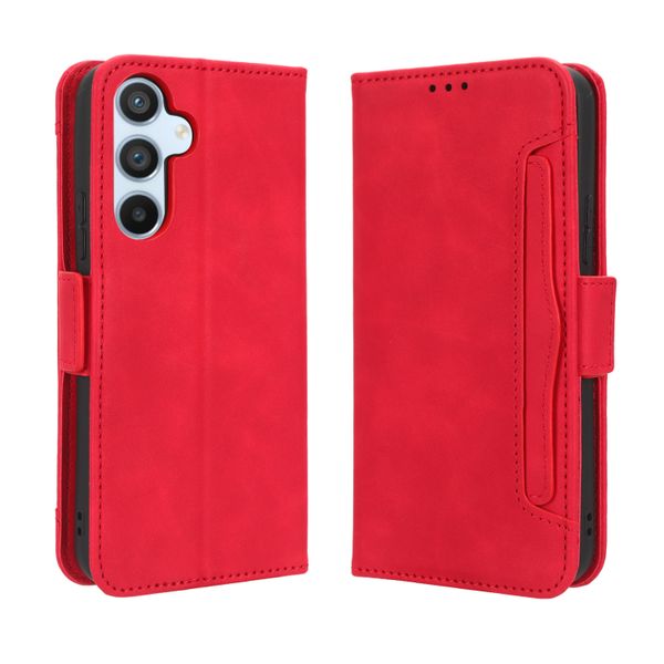 Multi Card Groove Leather Cover compatible for Samsung Galaxy Note 20 Ultra
