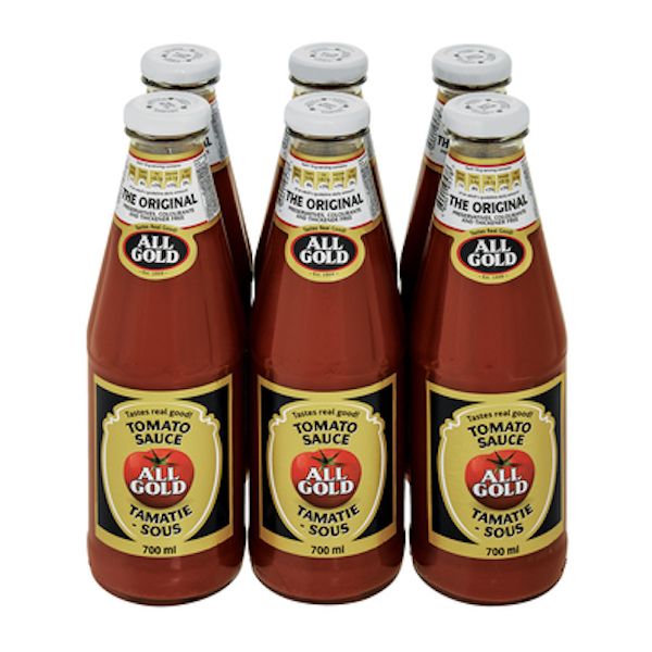 All Gold Tomato Sauce 700ml x 6 Shop Today. Get it Tomorrow