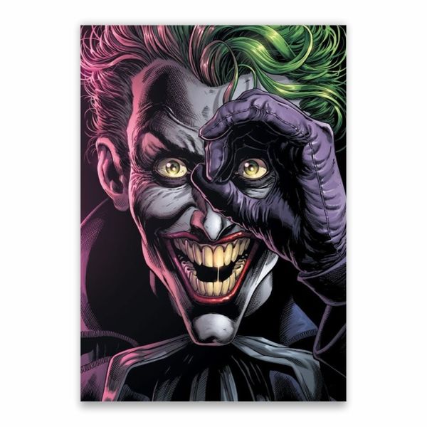 Joker Looking Glass Poster - A1