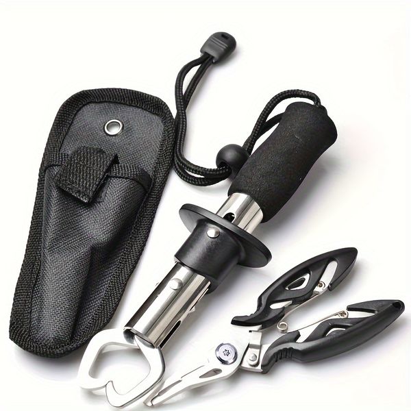 Fish clamp fish controller kit, made of stainless steel, fishing clamp