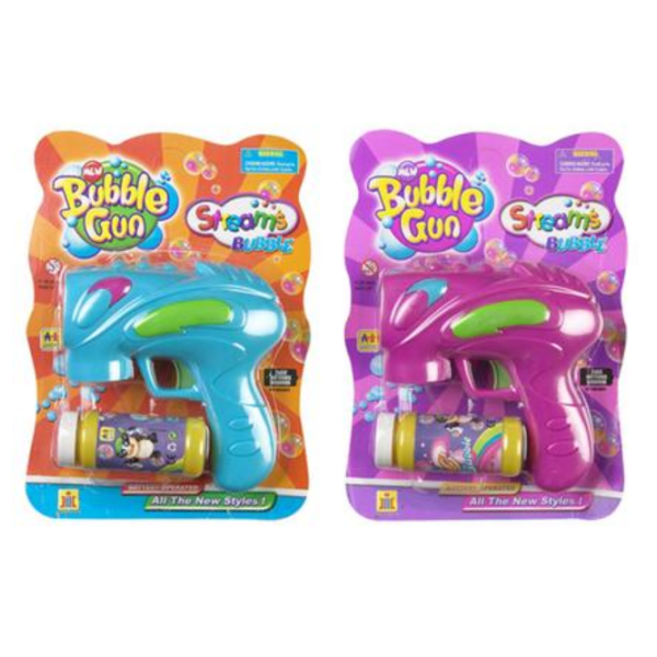 Bubble Streams - Bubble Gun with Bubbles - Set of 2