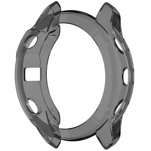 FocusFit Garmin Fenix 6X 51mm TPU Protective Silicone Bumper Case