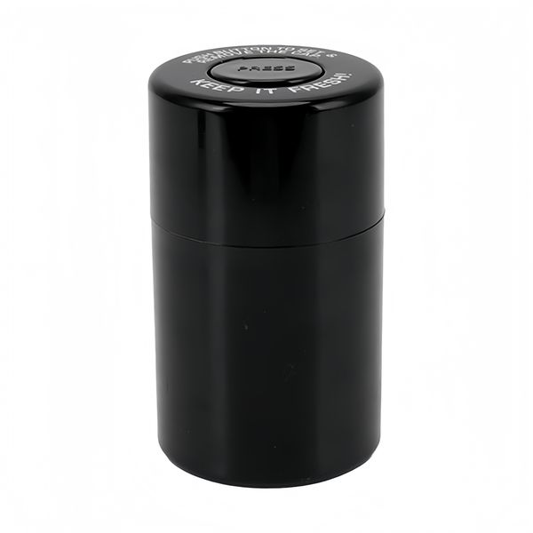 Black Canisters Airtight Vacuum Sealed Kitchen Odor Resistant Container