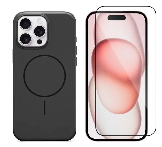 Shockproof Cover &amp; Screen Protector Combo Compatible with Smartphone Series 16 - Purple