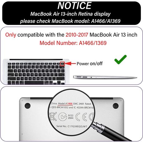 2017 apple macbook air clearance 13.3 case