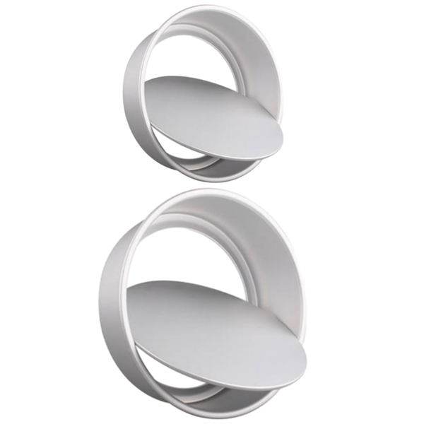 Round Baking Cake Mold Cake Pan Cake Tin Nonstick 6"+7" Set of 2