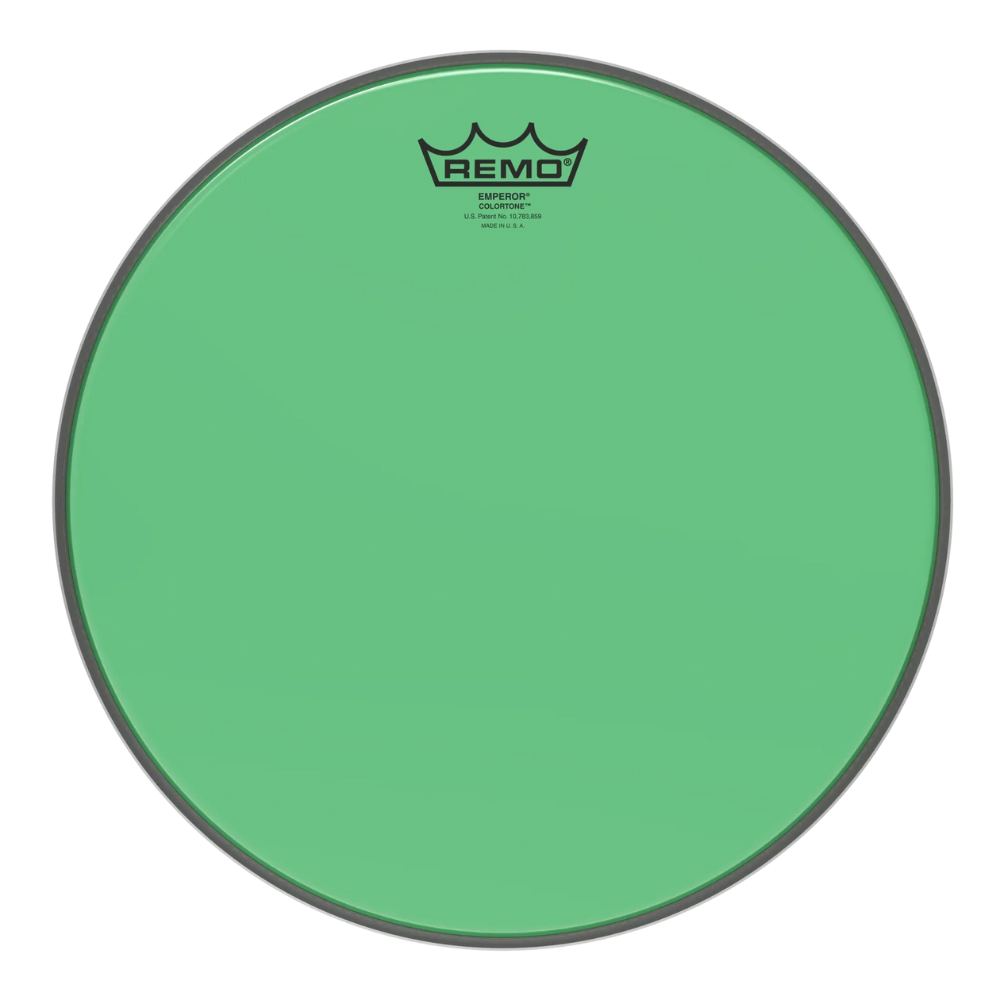 Remo BE-0313-CT-GN 13" Emperor Colortone Green Drumhead