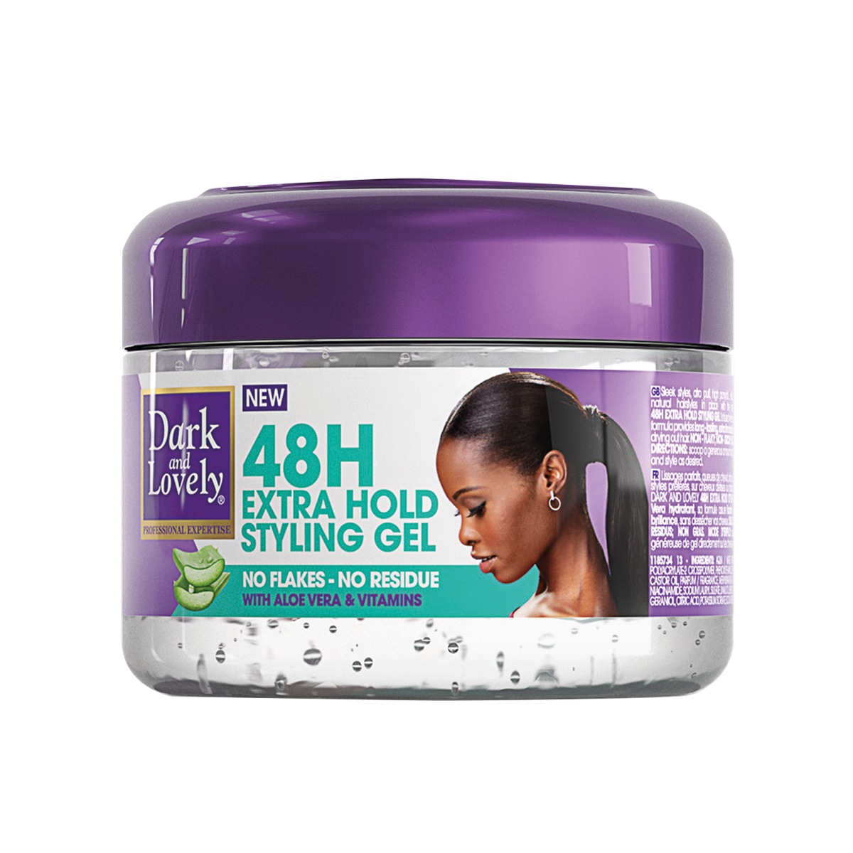 Dark & Lovely Extra Hold Styling Gel - 48H