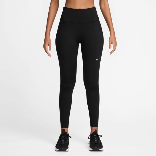 Nike Women's Tempo High-Waisted 7/8 Running Leggings - Black/Silver