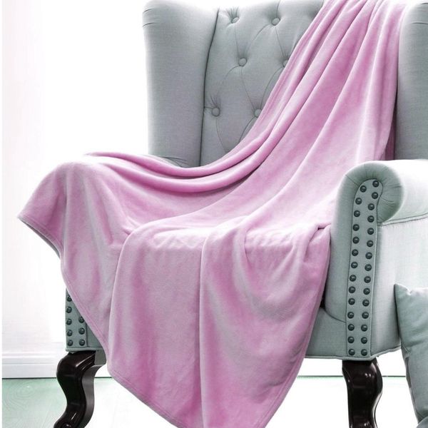 Luscious Living - Blanket Throw - 180 x 200cm - Rose