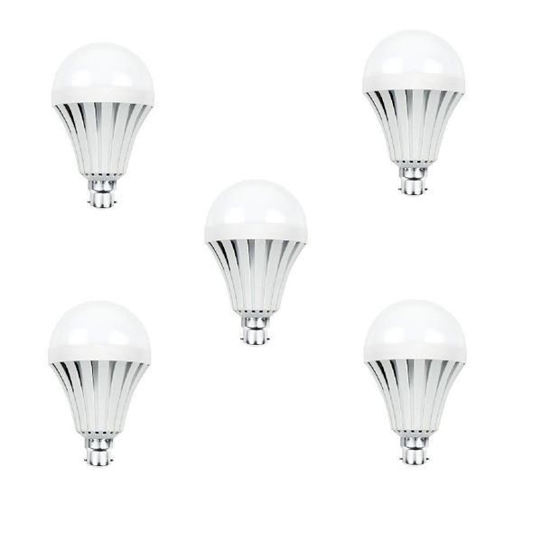 Loadshedding Rechargeable Light Bulbs 5 Pack 9W