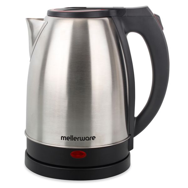 Mellerware Kettle 360 Degree Cordless Stainless Steel 1.8L 1500W "Rio
