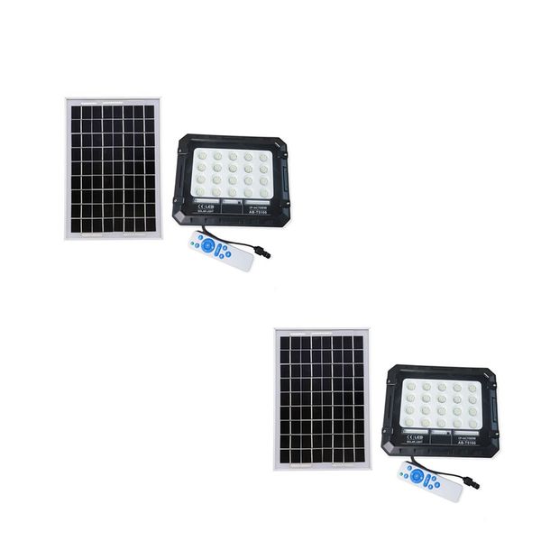 2 Set Of 100W Solar Powered Light AB-T5100