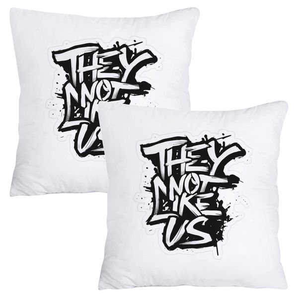 Scatter Cushion Cover Set (50cmx50cm) - They not like us
