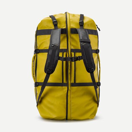 Forclaz Trekking Carry Bag 80 L to 120 L Duffel 500 Extend Yellow