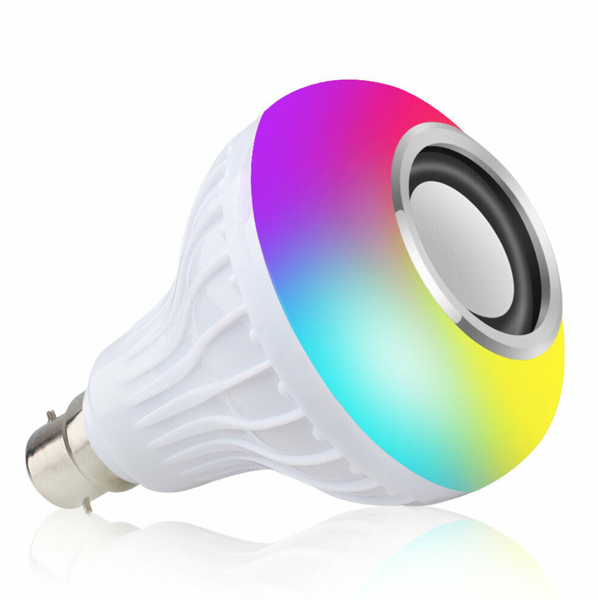 LED Smart Bluetooth Speaker Light Bulb With Remote