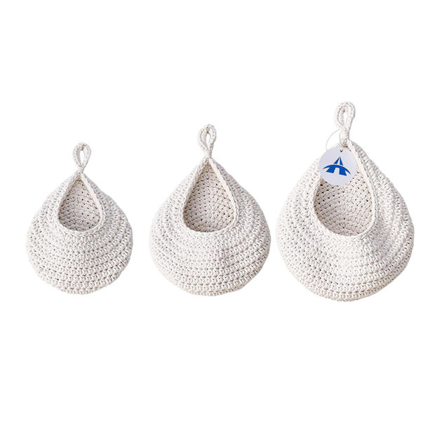 Hanging Fruit Basket Wall Decorative Basket Fruit Vegetable Organizer