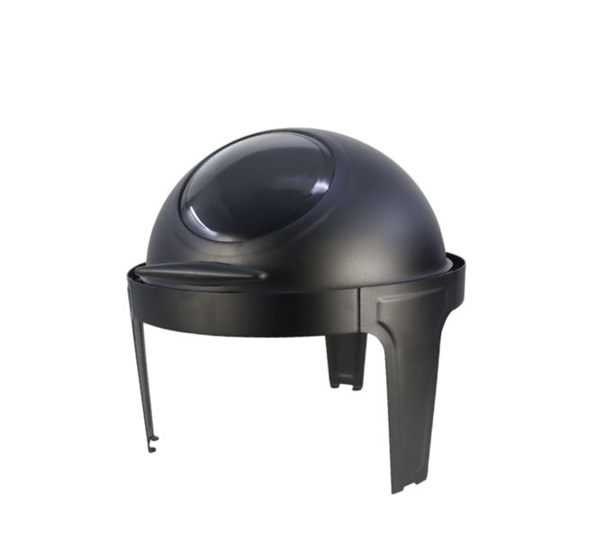 Round Roll Top Chafing Dish with Window
