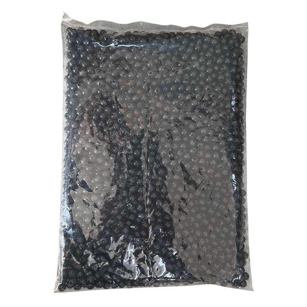 Black Small Plastic beads 250g For Making Jewelry(8mm/6mm)