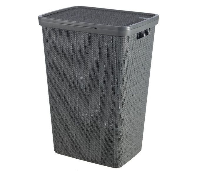 Laundry Basket 430 x 340 x 580 mm - Grey