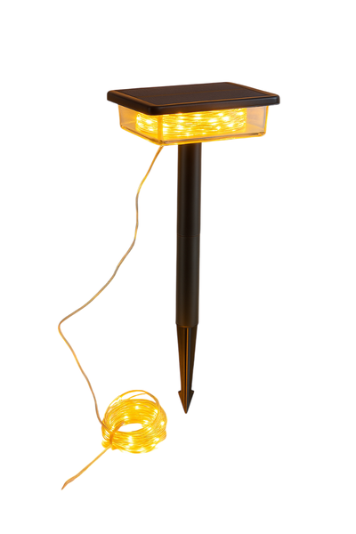 2-in-1 Solar Garden and Rope Light