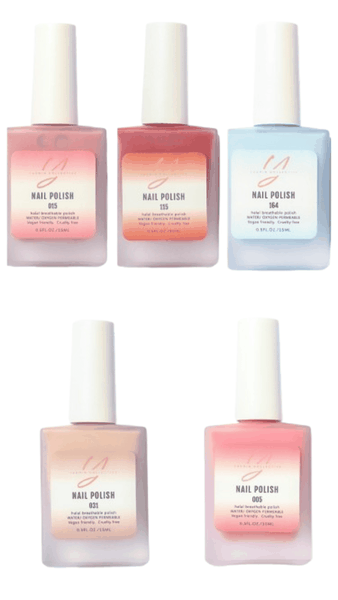 Yasmin Collective Halal Nail Polish - 5-Piece Bundle