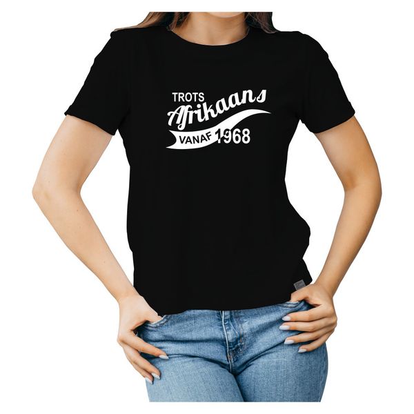 Pappa Joe - Ladies T-Shirt - Trots Afrikaans Vanaf 1968