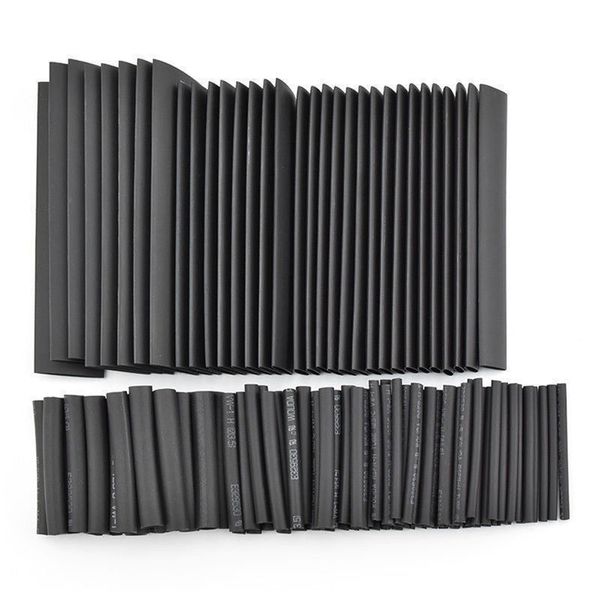 127Pcs Shrink Sleeving Tubing Tube Assortment Kit Electrical