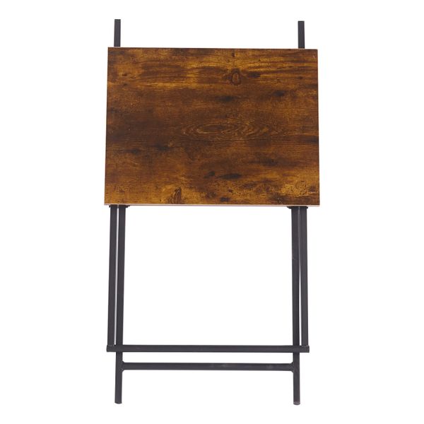 Folding Table Wooden TV Tray Desk Side Table Snack Table End Table