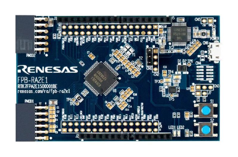 Renesas (RTK7FPA2E1S00001BE) Evaluation Board, 32bit, ARM, Cortex-M23, RA