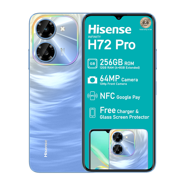 Hisense H72 Pro 4G Dual Sim 256GB - Blue