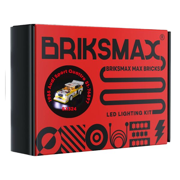 Briksmax Light Set for Lego 76897 1985 Audi Sport Quattro S1