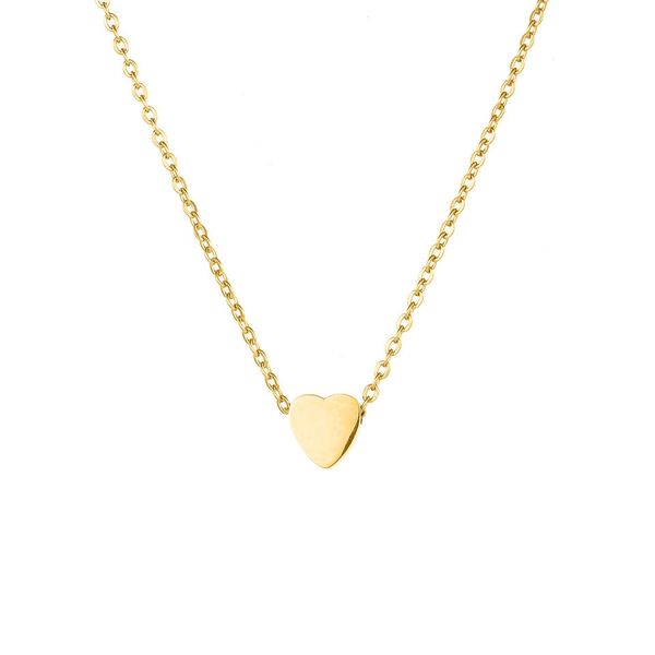 Necklace Dainty Heart Shape Pendant