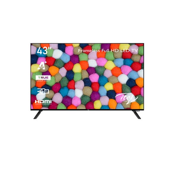 itel - 43'' Frameless Full HD LED TV