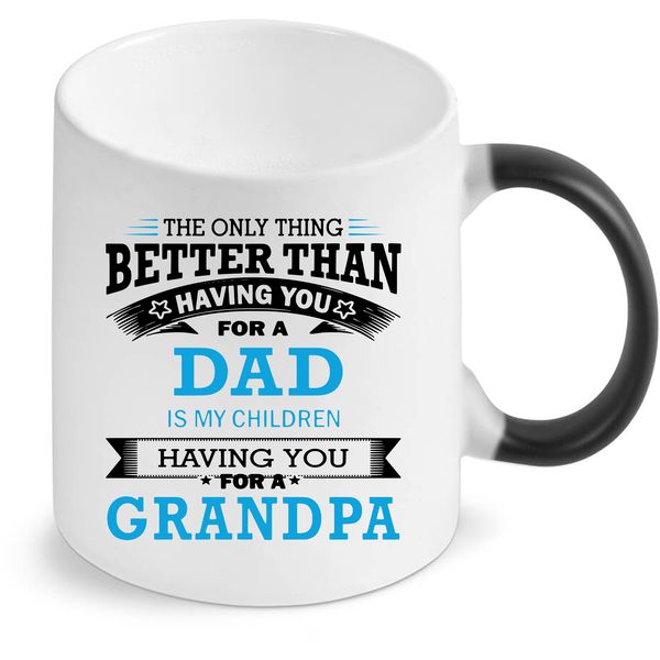Dad Grandpa Birthday Christmas Father's Day Gift Magic Coffee Mug