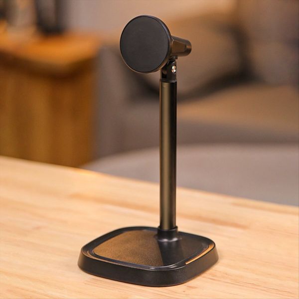 Aluminum Alloy Bracket For Desktop Live Streaming Conference Silver