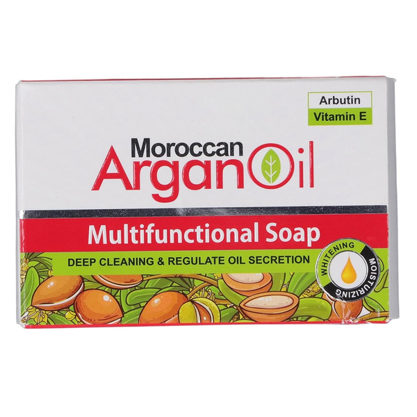 Moroccan Argan Oil Soap 100g Deep Clean, Brighten &amp; Moisturise Skin