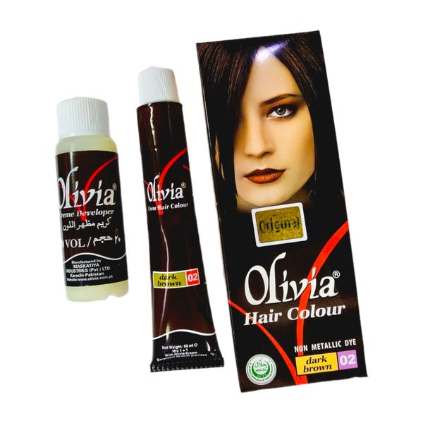 Olivia Hair Colour Dark Brown